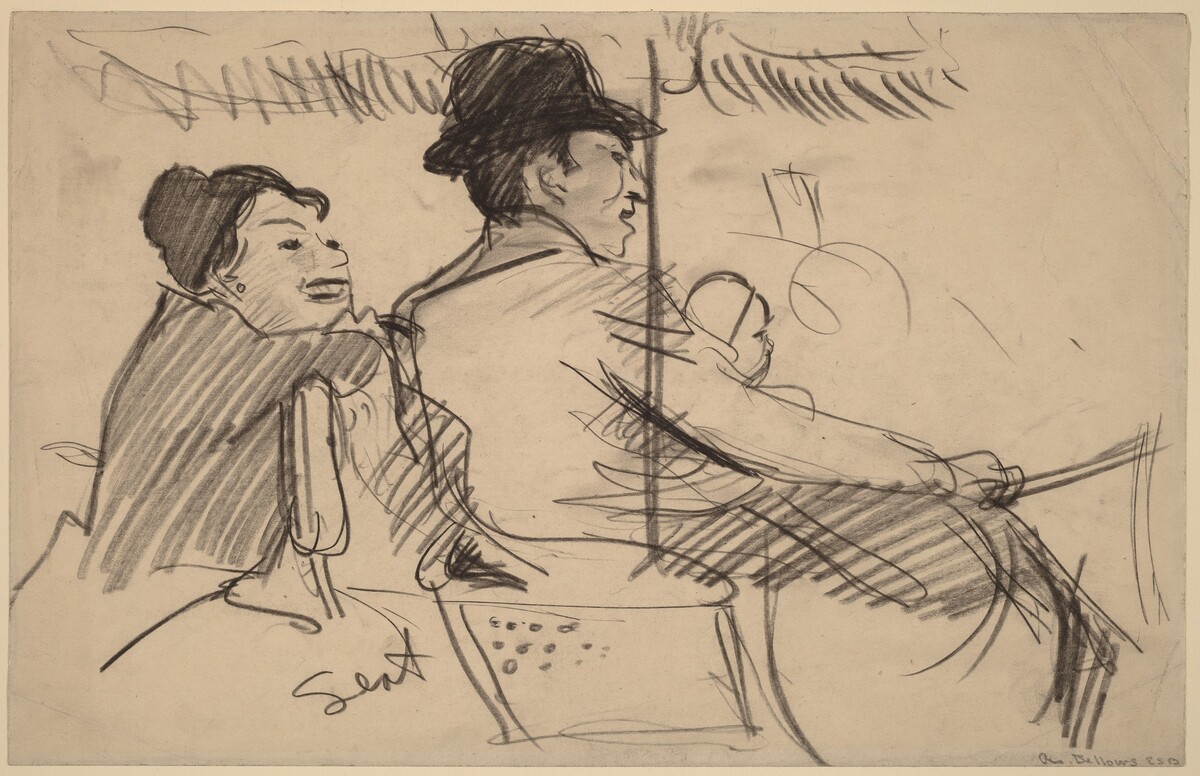 Family in a Surrey by George Bellows