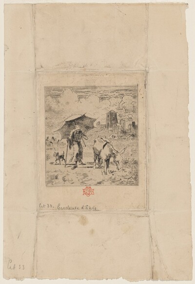 Gardeuse d'Anes Merchant (The Donkey Herder)