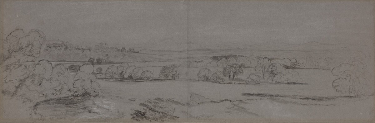 A View near Lowther by Peter De Wint