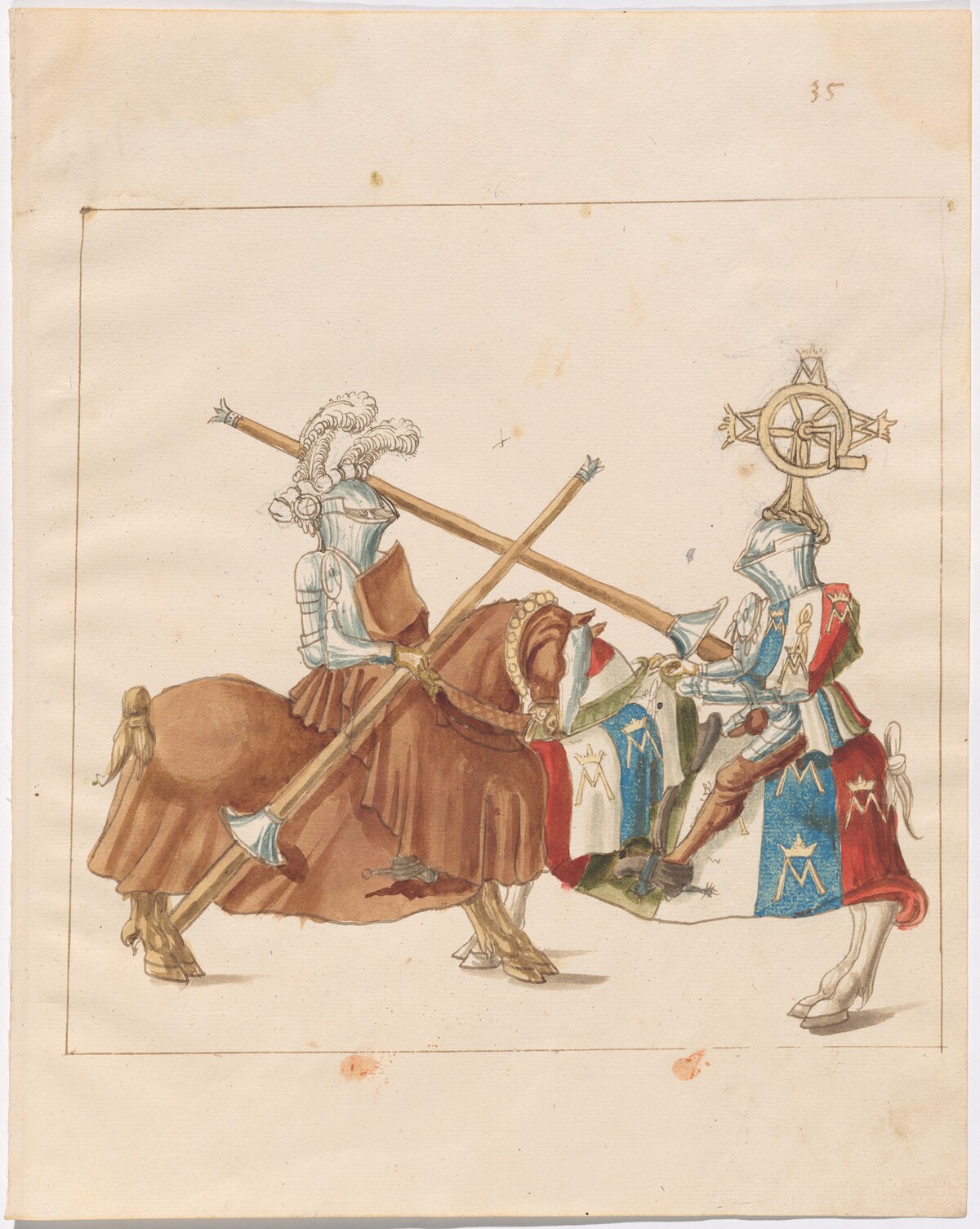 German Joust of Peace by German 16th Century