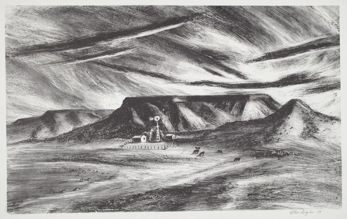 Untitled (Windmill Mesa) by Otis Dozier