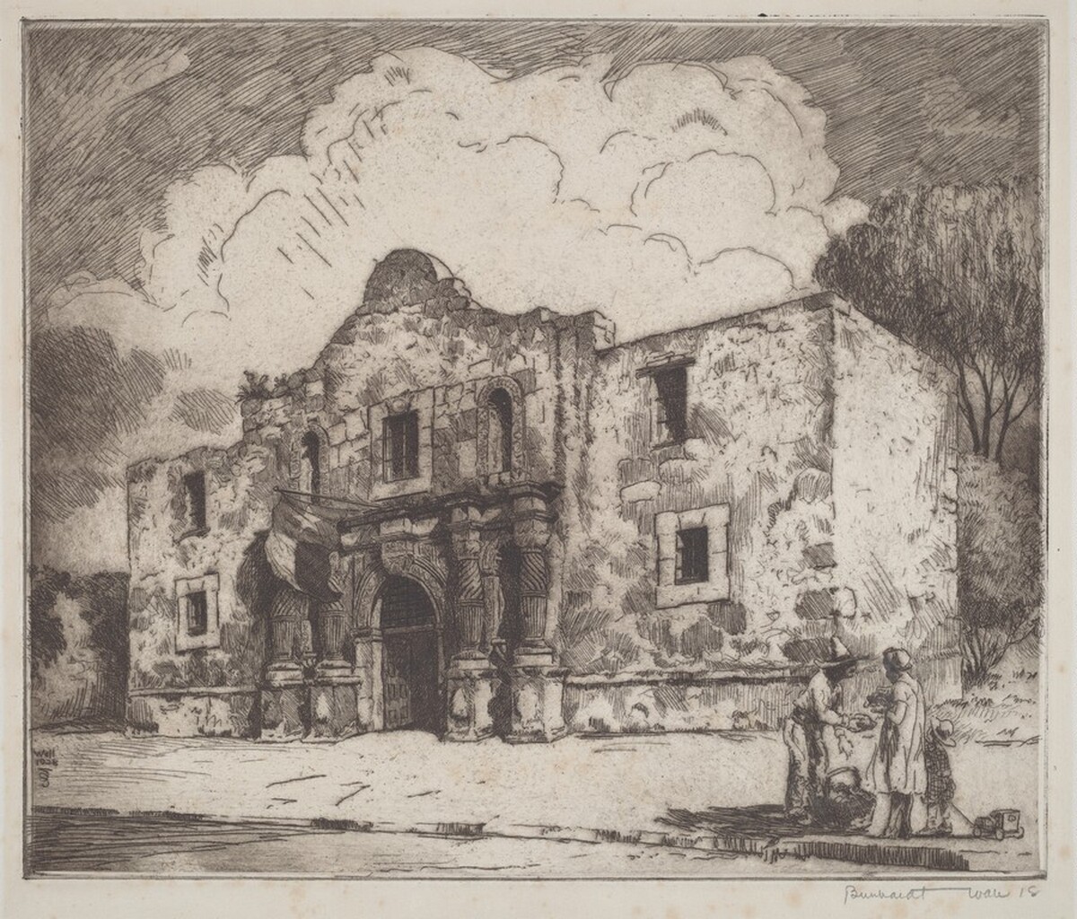 Tamales at the Alamo by Bernhardt Wall