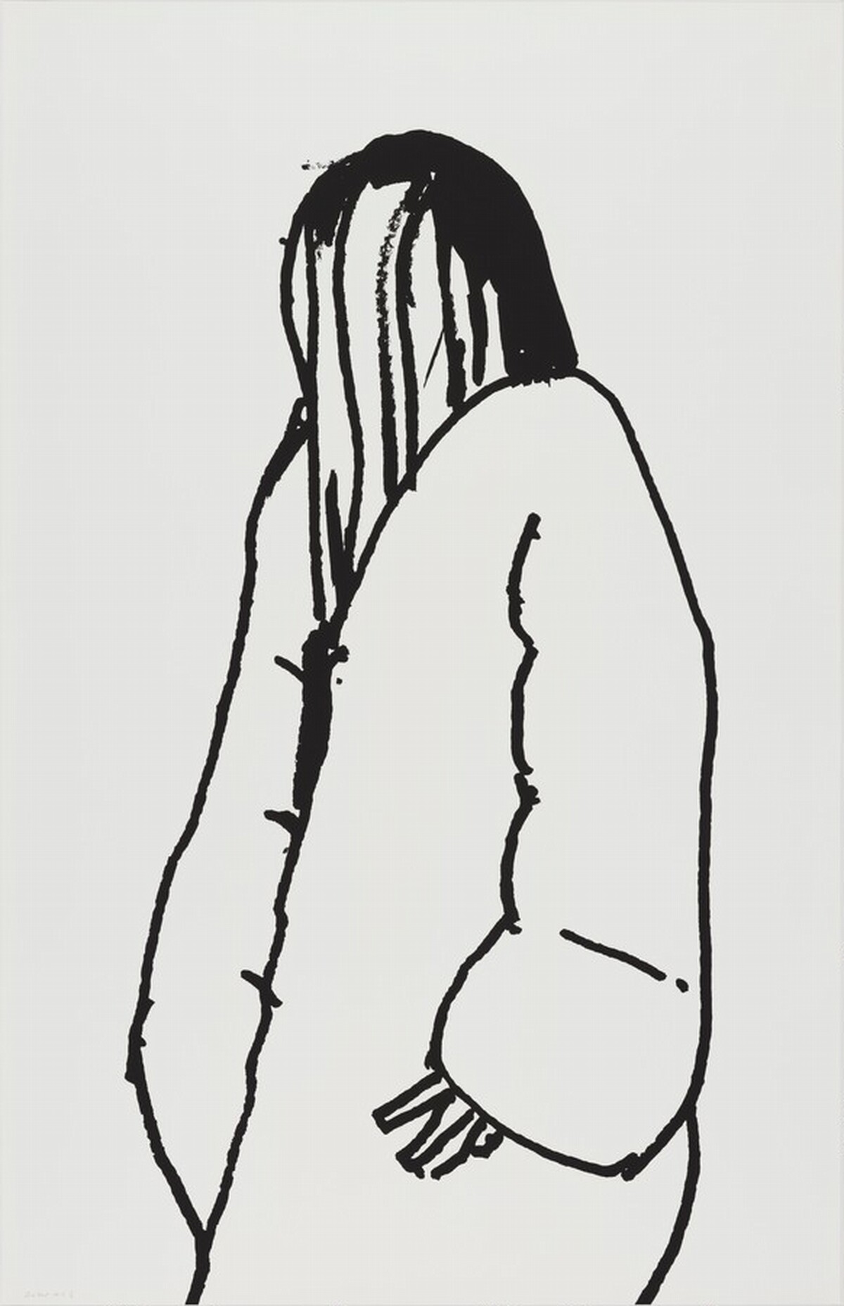 Shopper 11 by Alex Katz