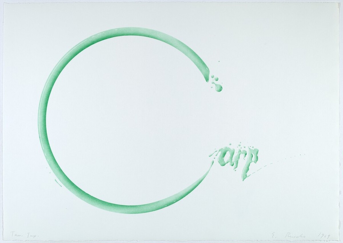 Carp by Ed Ruscha