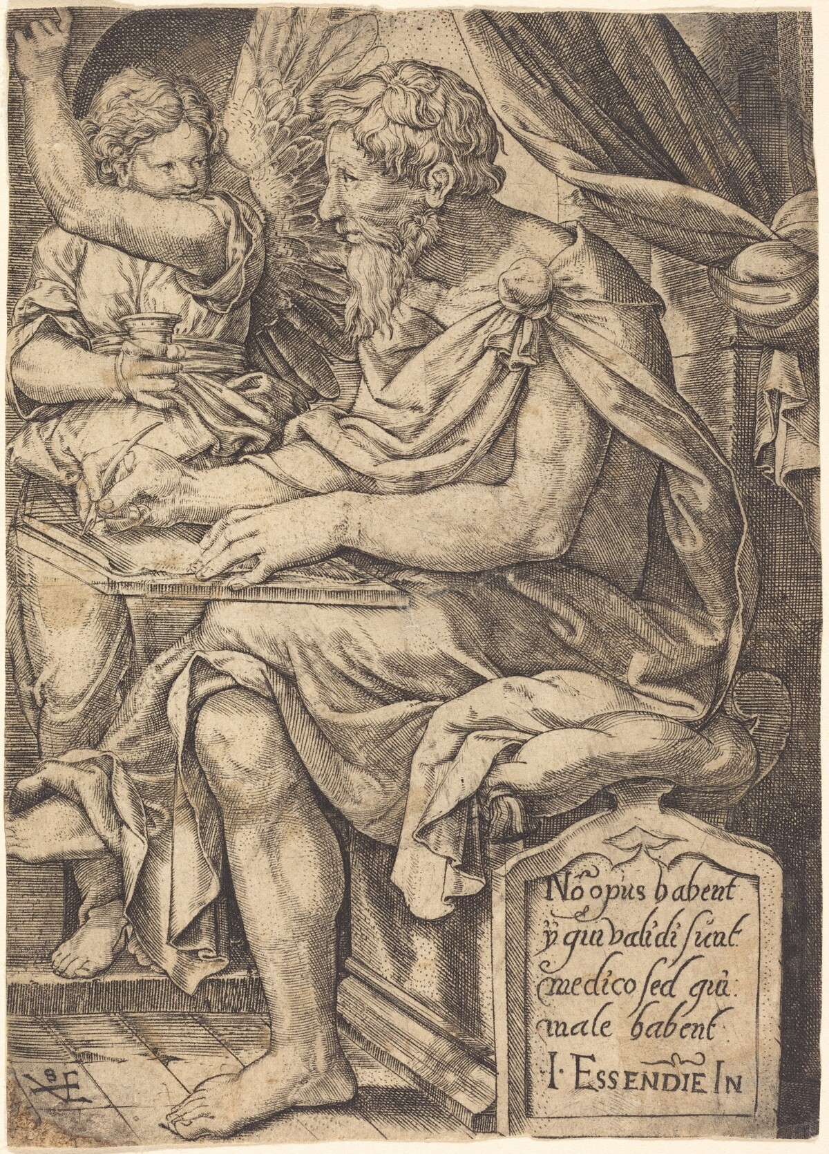 Saint Matthew by Johann Ladenspelder
