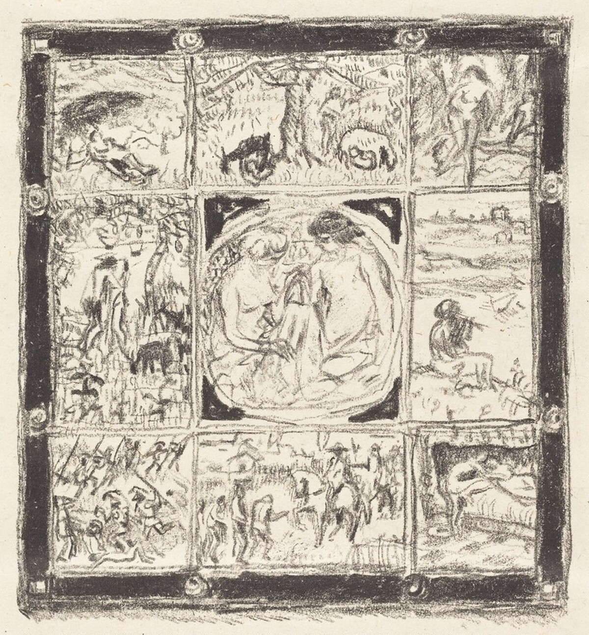 Daphnis et Chloé by Pierre Bonnard