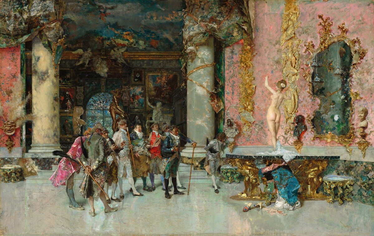 The Choice of a Model by Mariano Fortuny Marsal