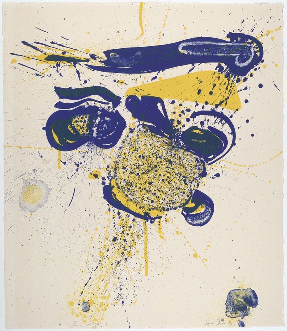 Mercury by Sam Francis