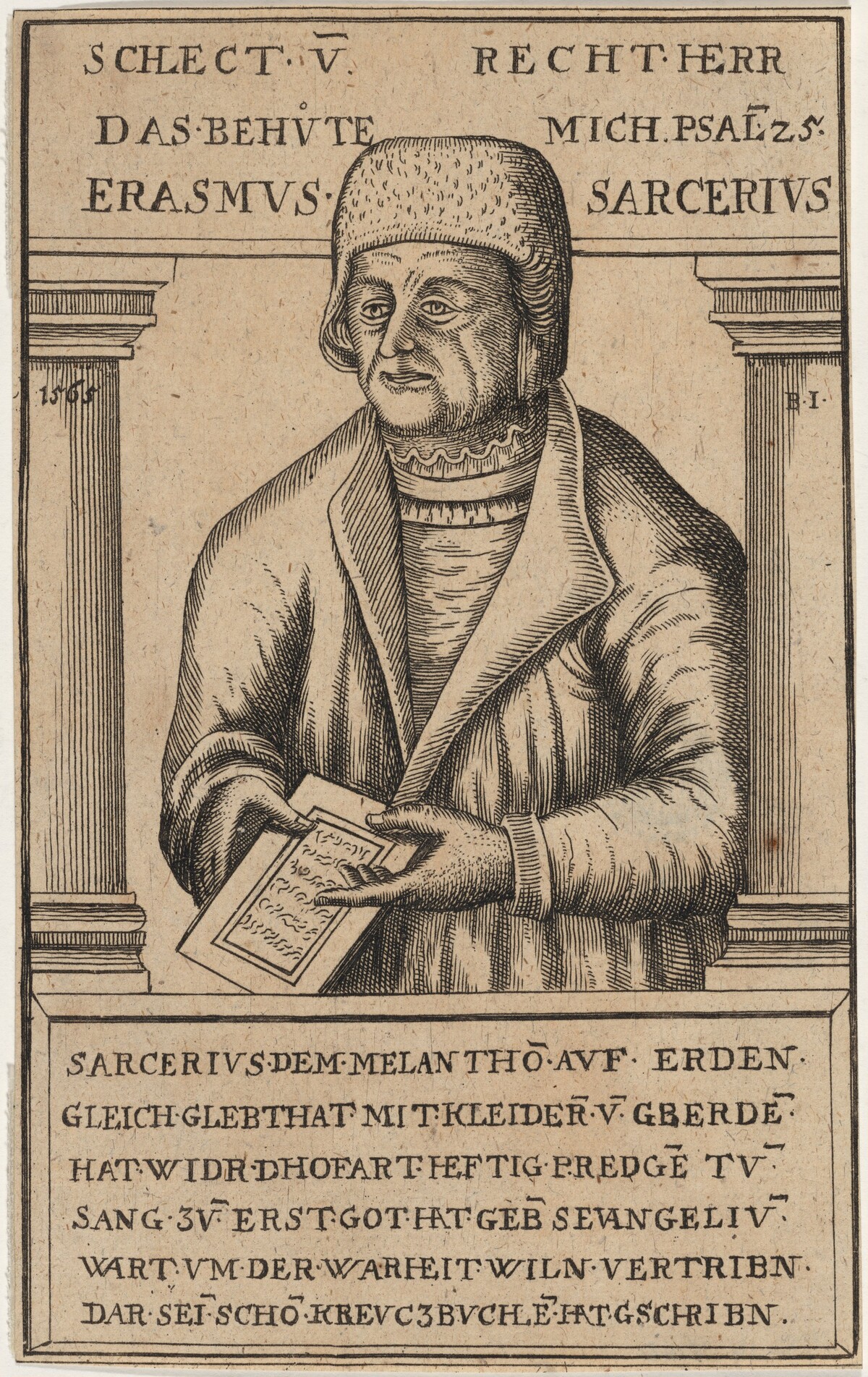 Erasmus Sarcerius by Unknown Artist