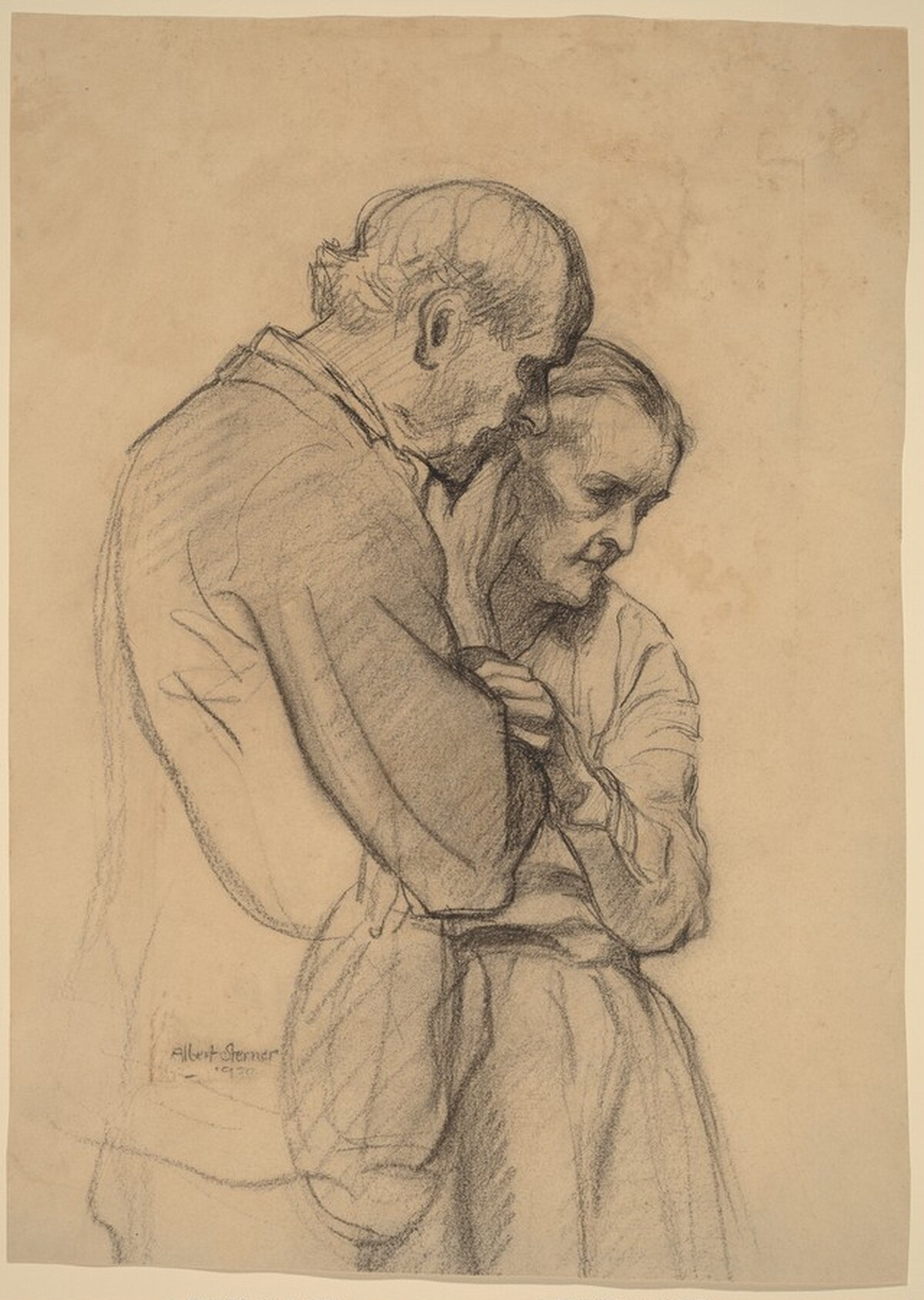 Older Couple by Albert Edward Sterner