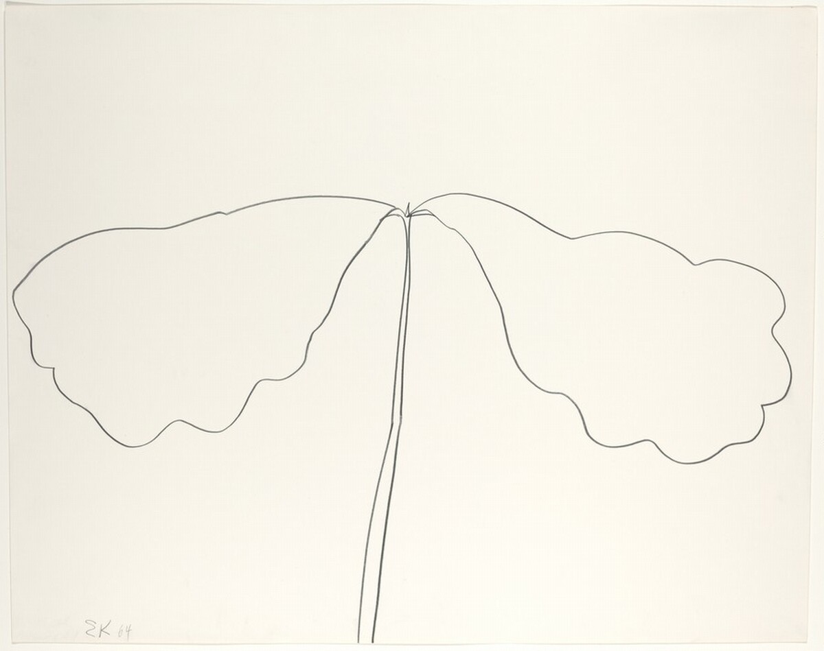 Small Oak by Ellsworth Kelly