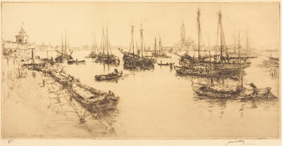 Shipping in the Giudecca Canal