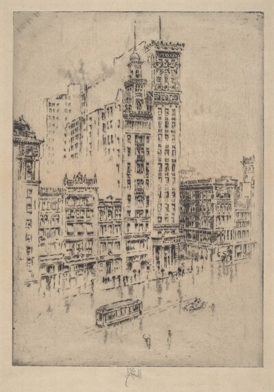 Union Square, Rainy Day