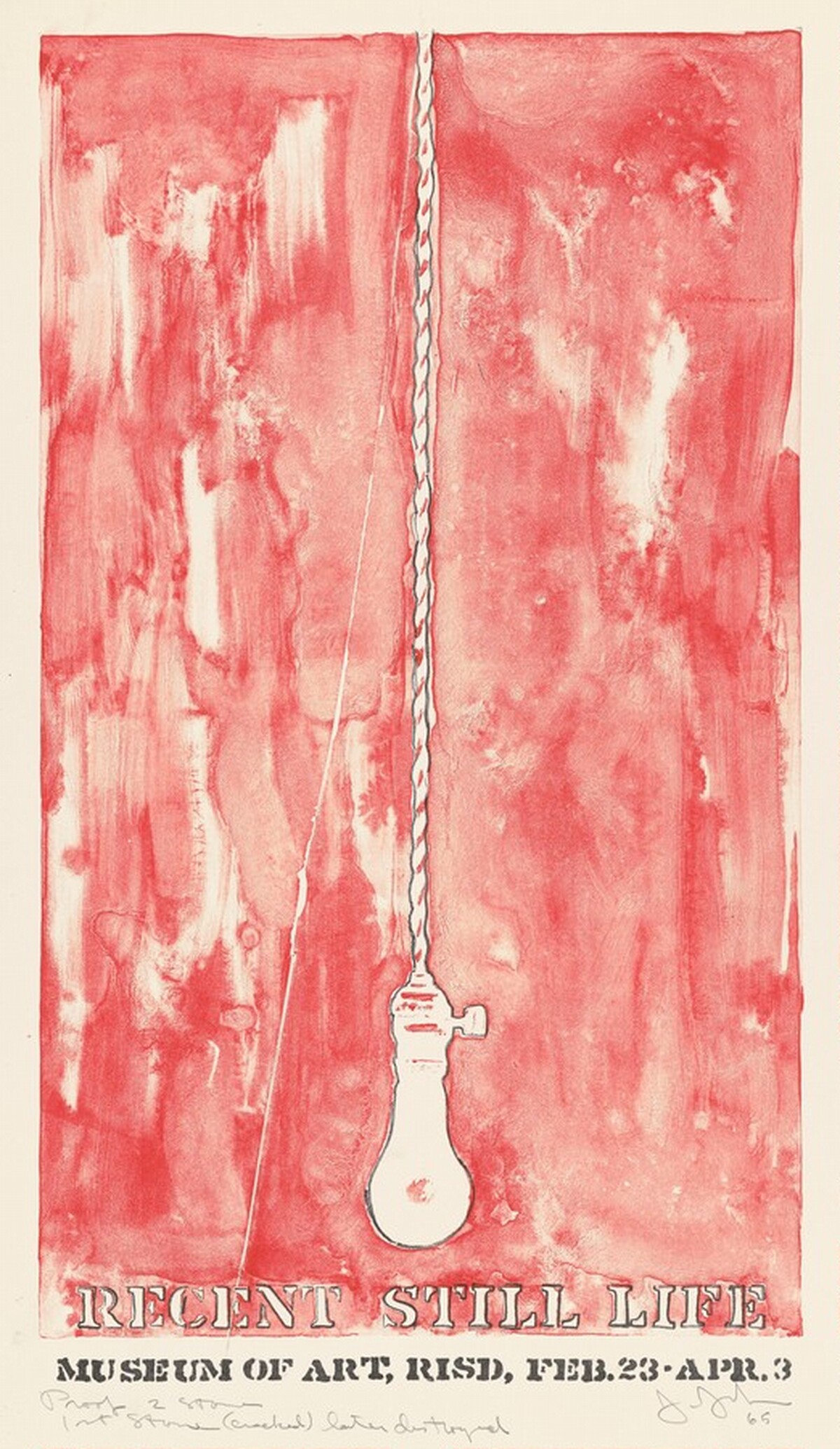 Recent Still Life [misc. proof] by Jasper Johns