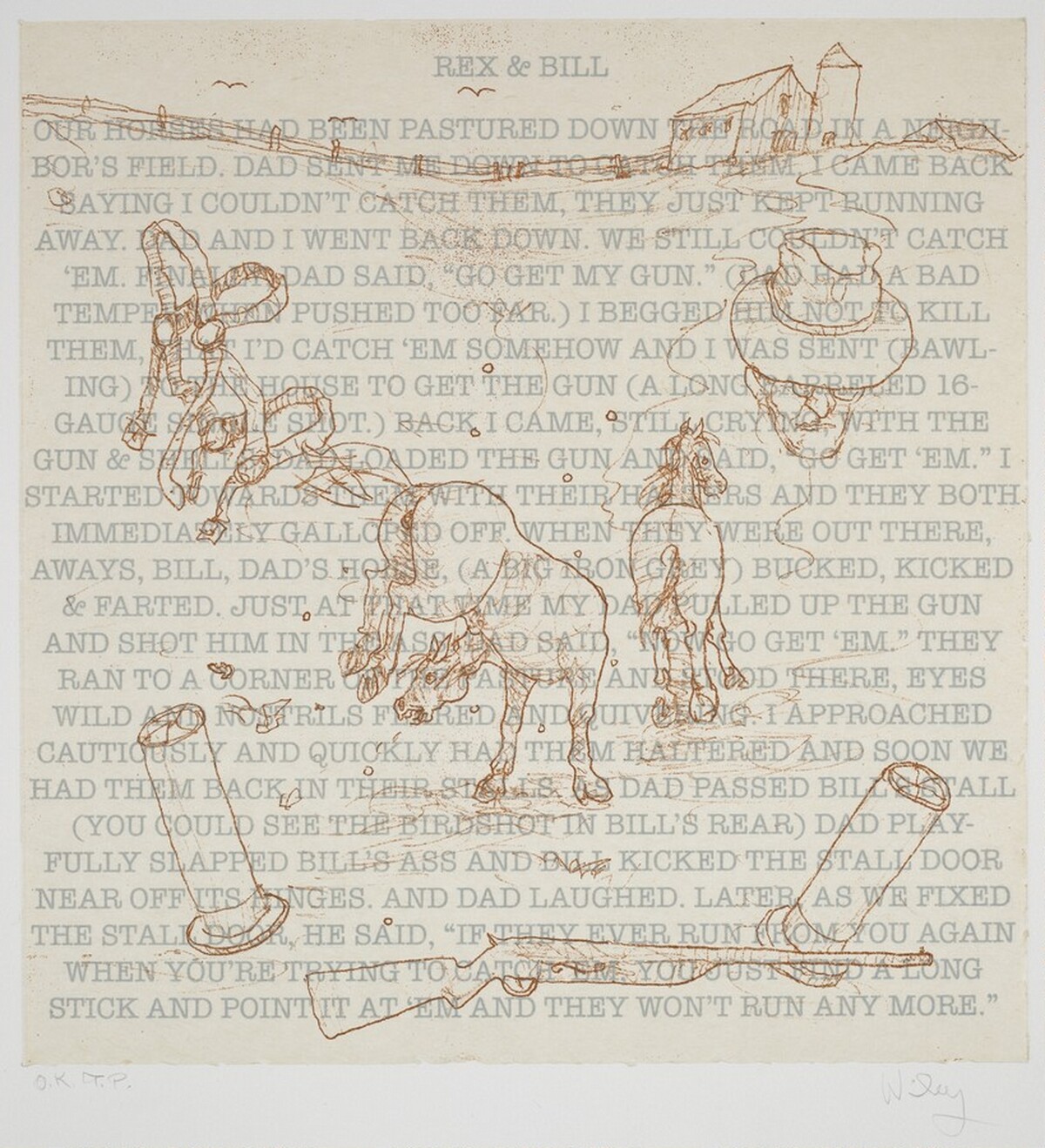 The Rex & Bill Story by William T. Wiley