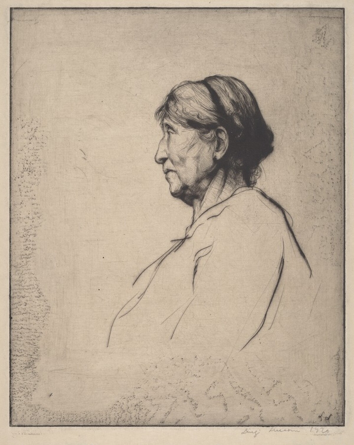 Head by Luigi Lucioni