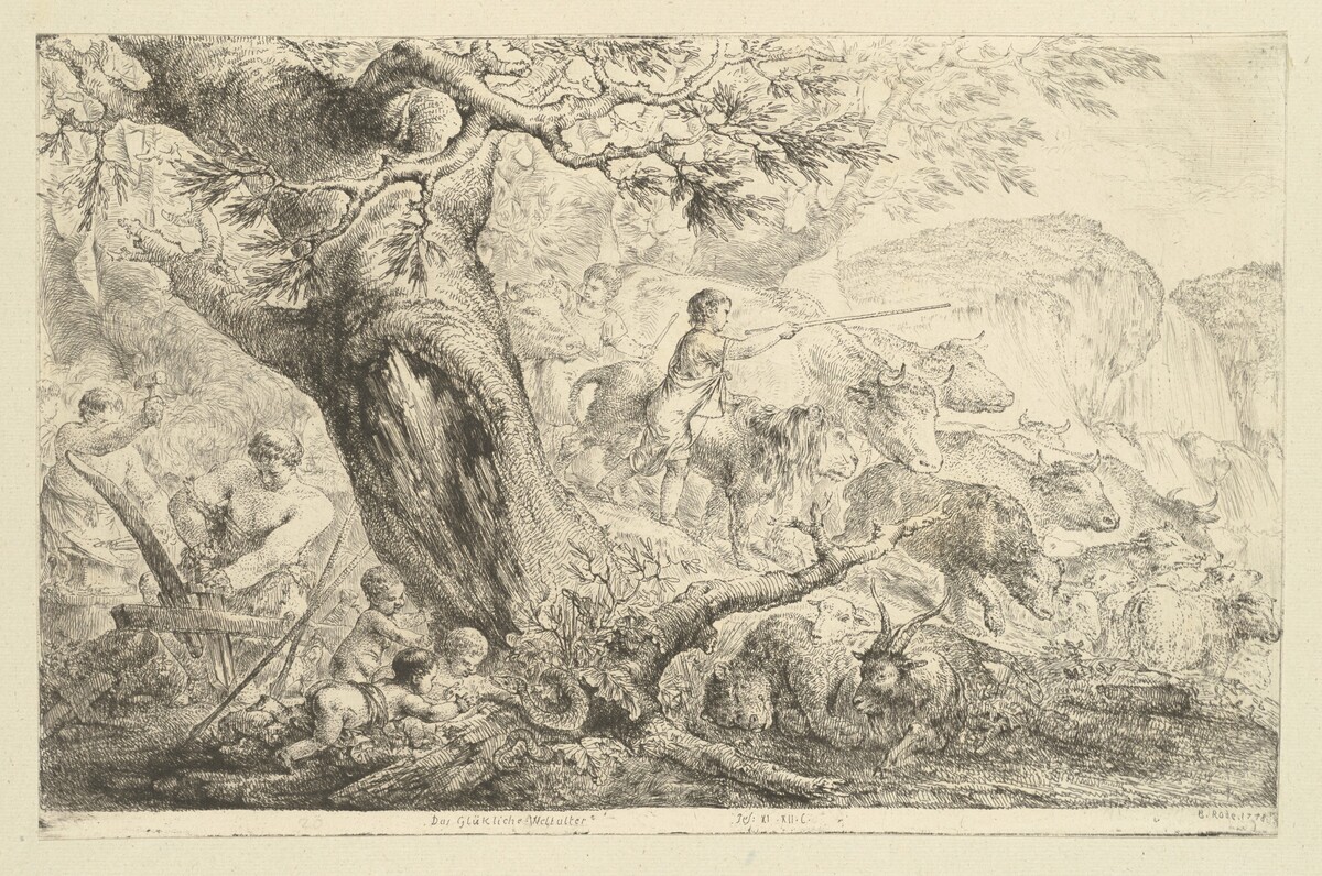 Das glückliche Weltalter (The Happy New Age) by Bernhard Rode