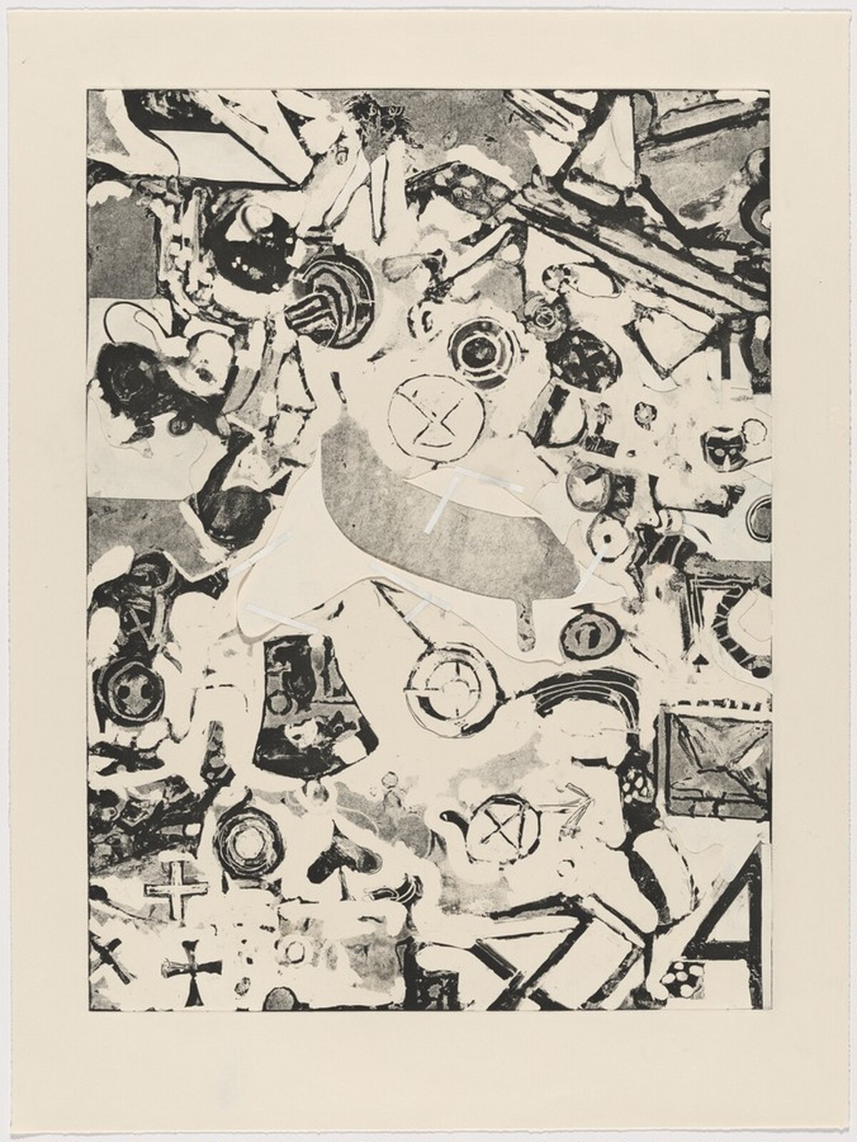 Flotsam [working proof 2] by Richard Diebenkorn