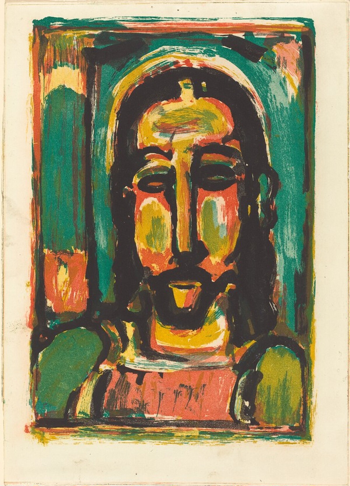Christ de Face by Georges Rouault