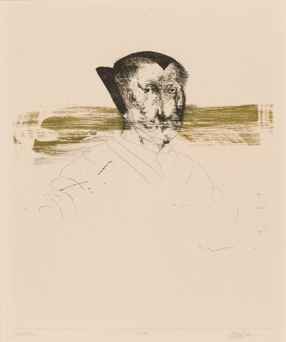 Maria Sybilla Merrian by Leonard Baskin