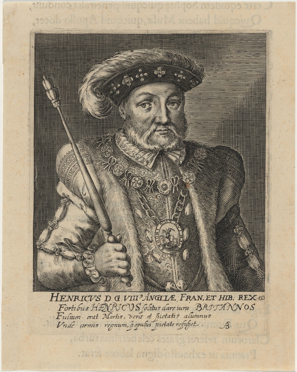 Henry VIII by Willem de Passe and Magdalena de Passe