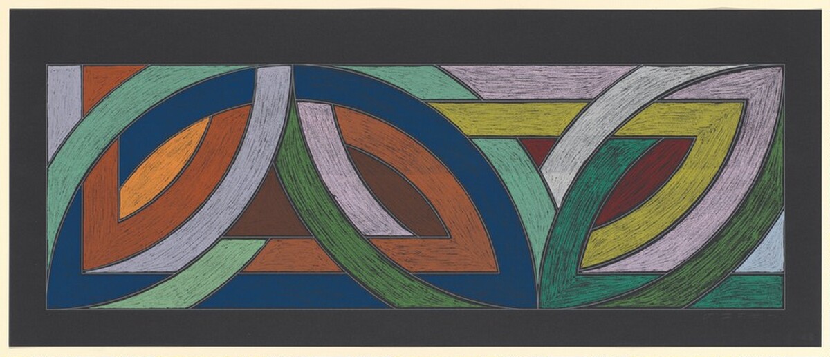 York Factory II [color trial proof] by Frank Stella
