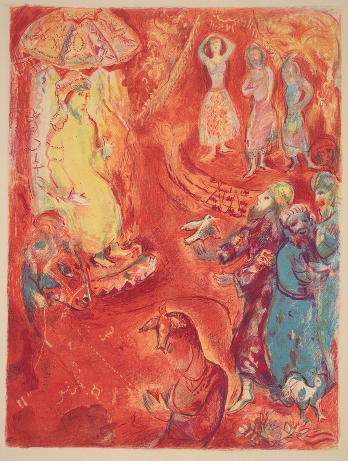The Tale of the Ebony Horse by Marc Chagall