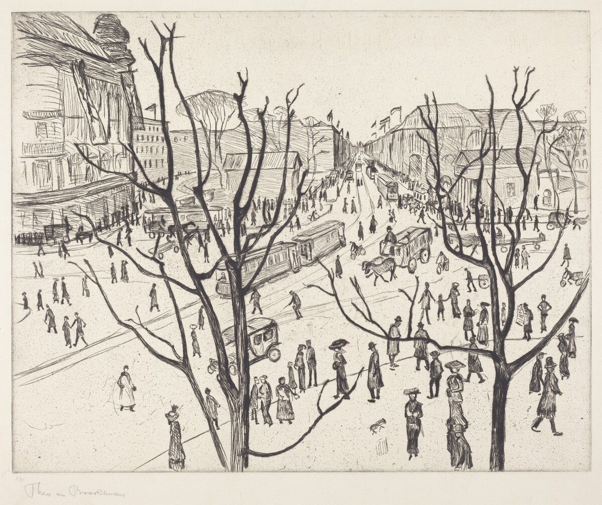 City Square by Theo von Brockhusen