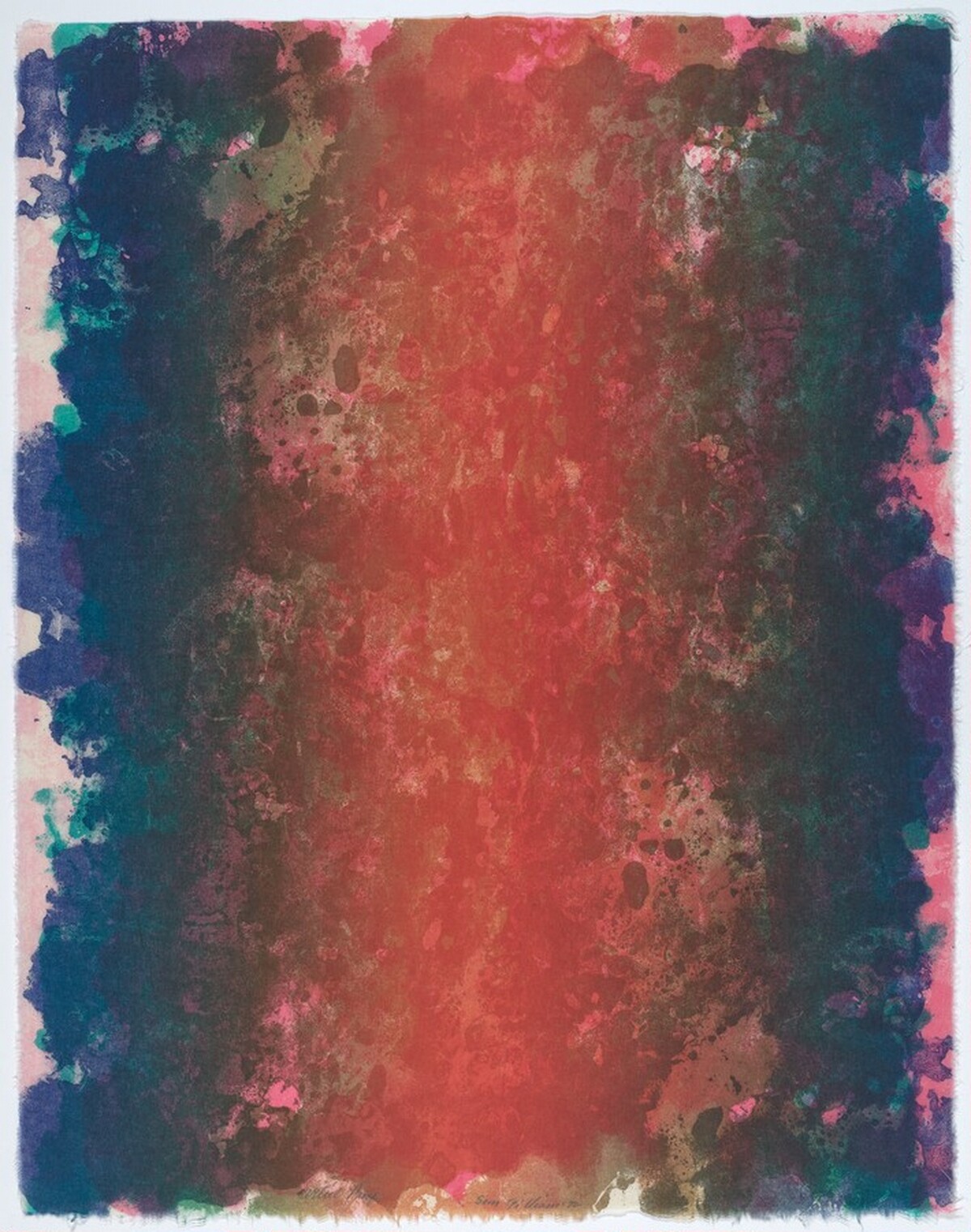 Fire by Sam Gilliam