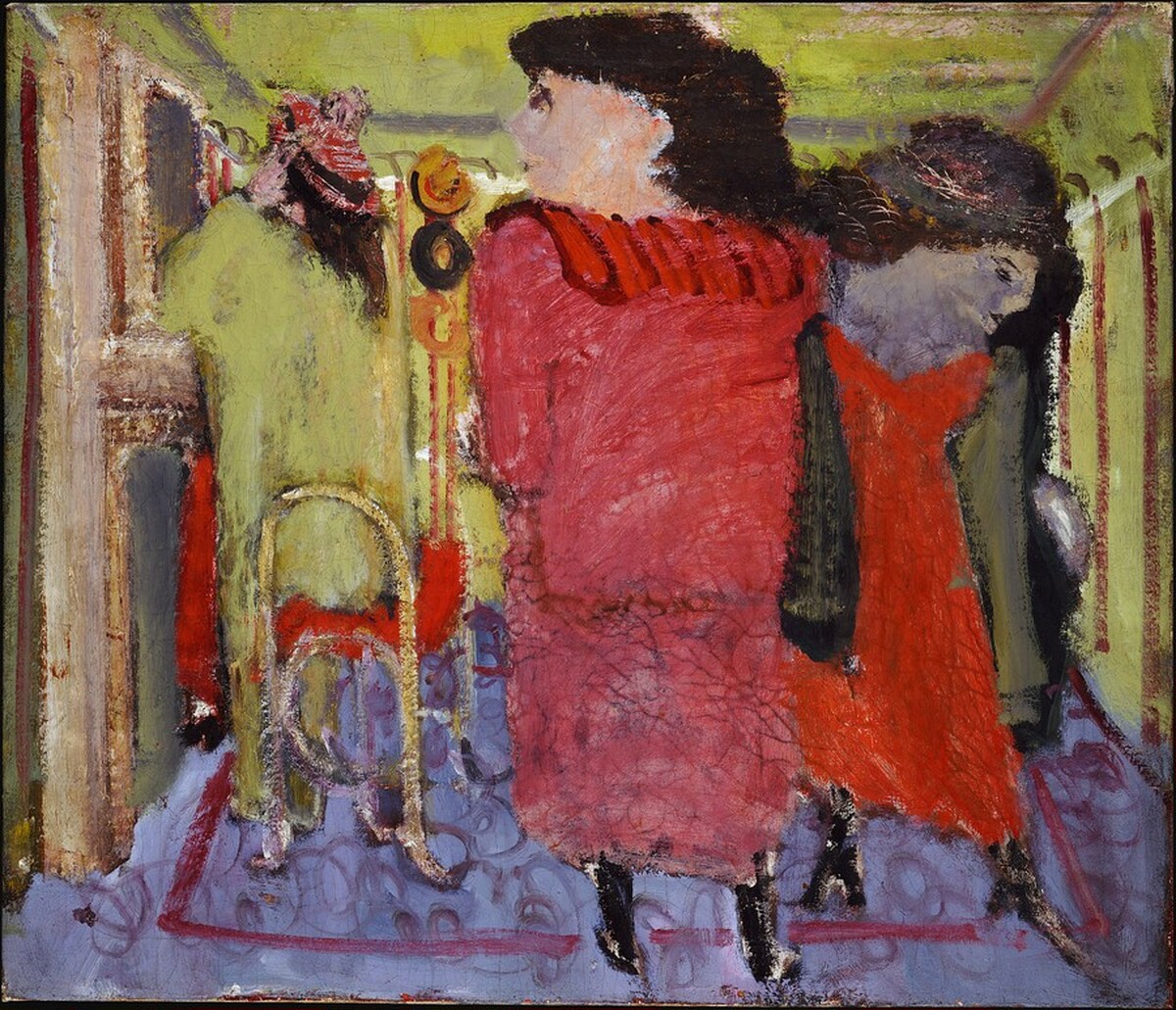 Untitled (women in a hat shop) by Mark Rothko