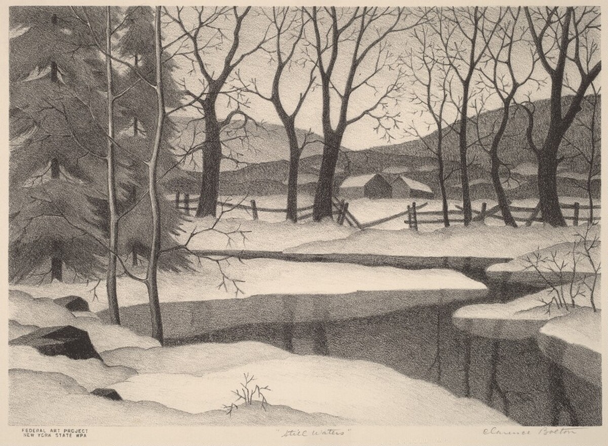 Still Waters by Clarence Bolton