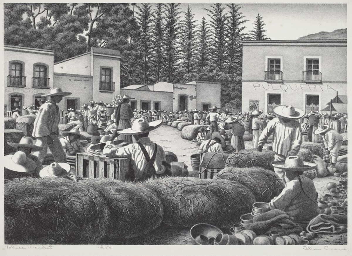 Toluca Market by Alan Horton Crane