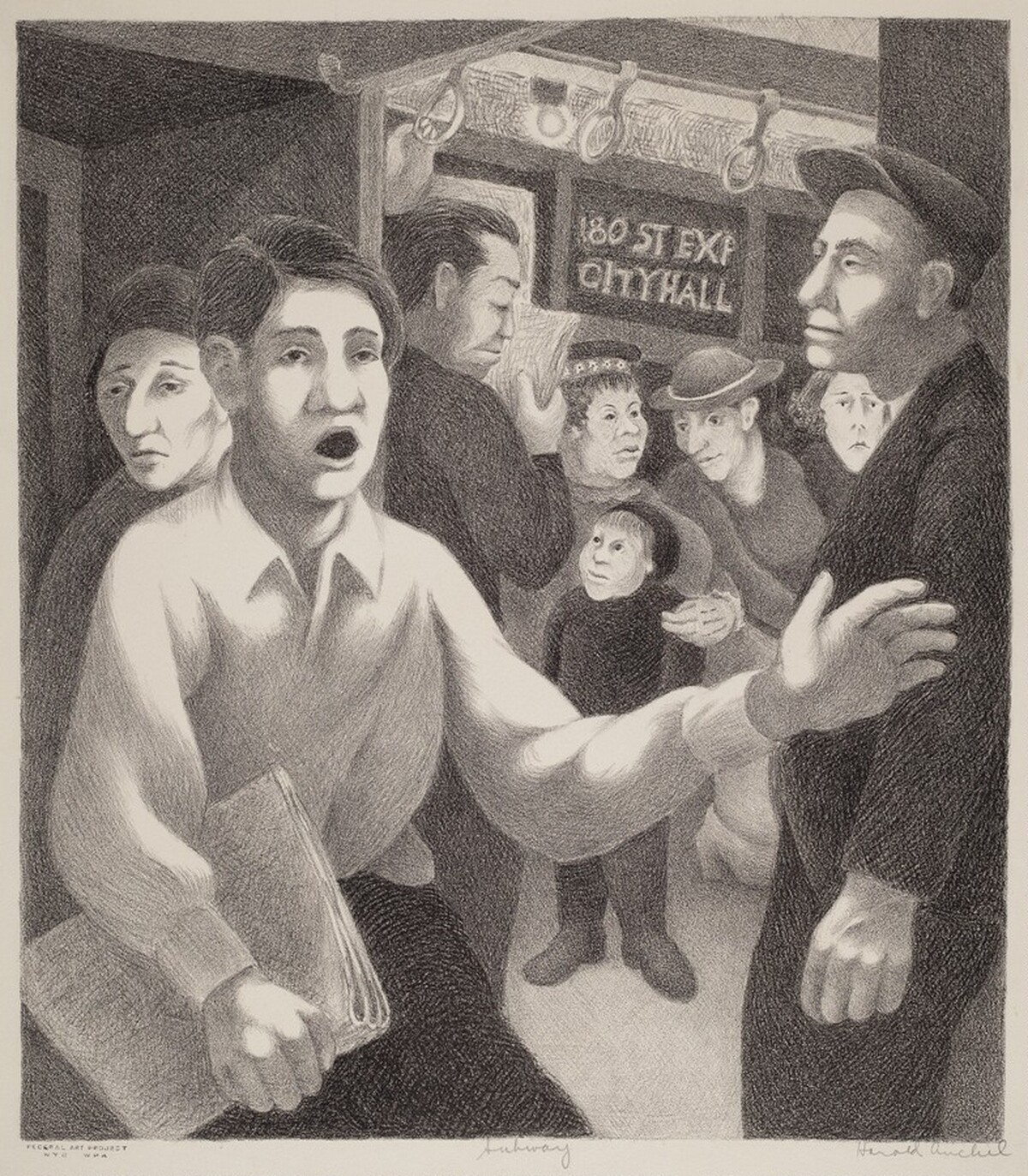 Subway by Harold Anchel