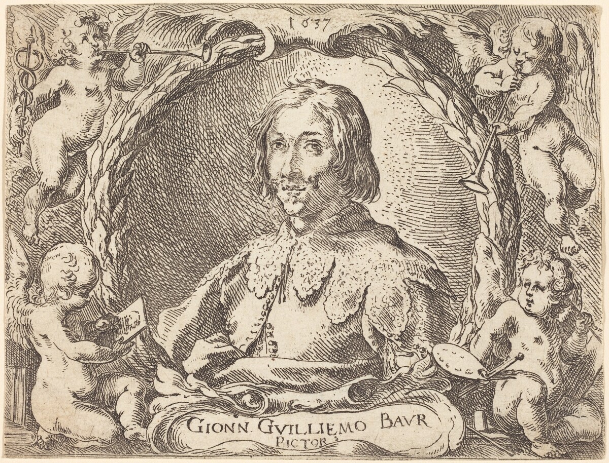 Capricci di varie battaglie (Frontispiece) by Johann Wilhelm Baur