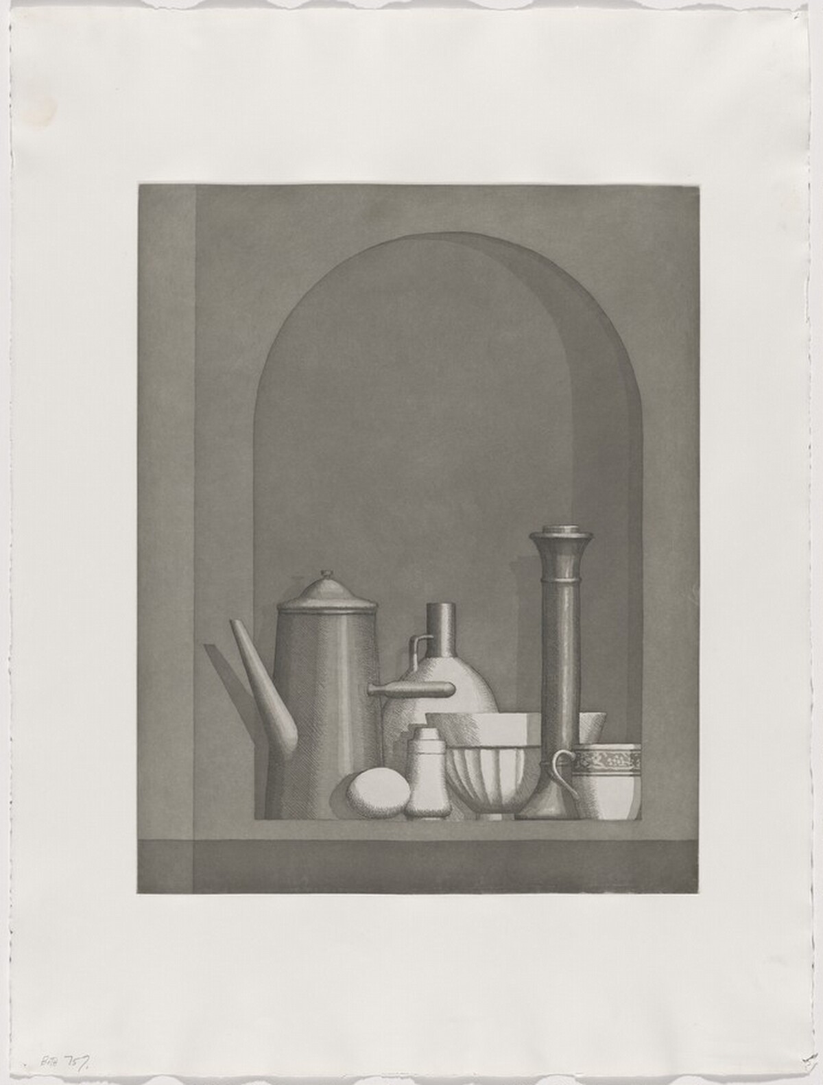Montepulciano [working proof 12] by William Bailey