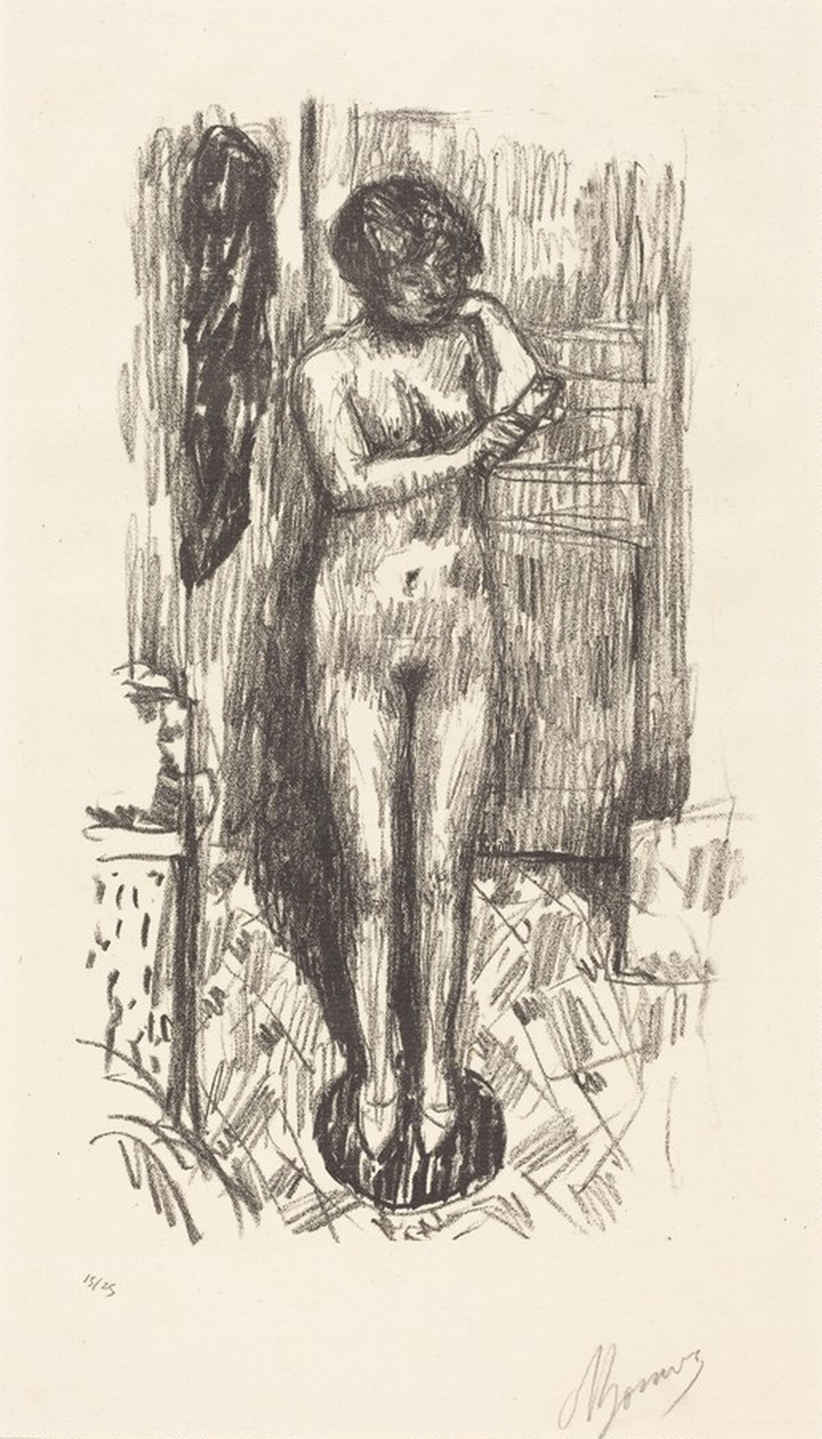 Study of a Nude by Pierre Bonnard