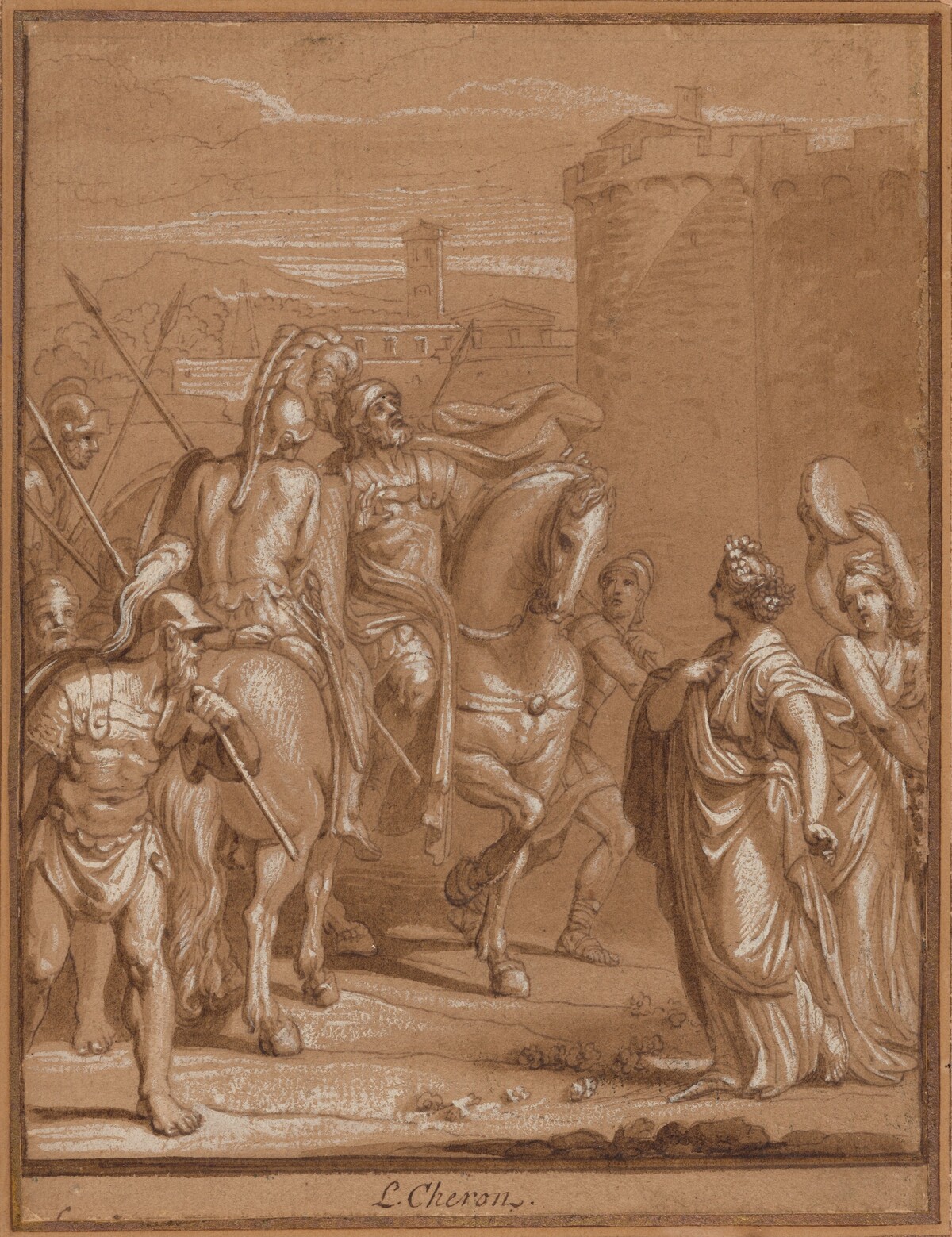 Daughter of Jephthah by Louis Chéron