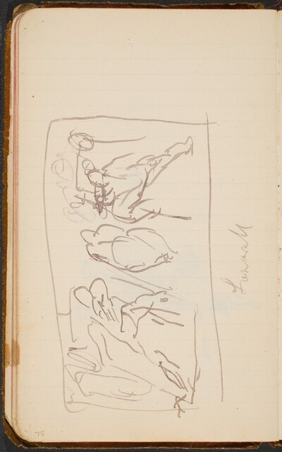 mehrfigurige Skizze (Figural Composition) [p. 75]