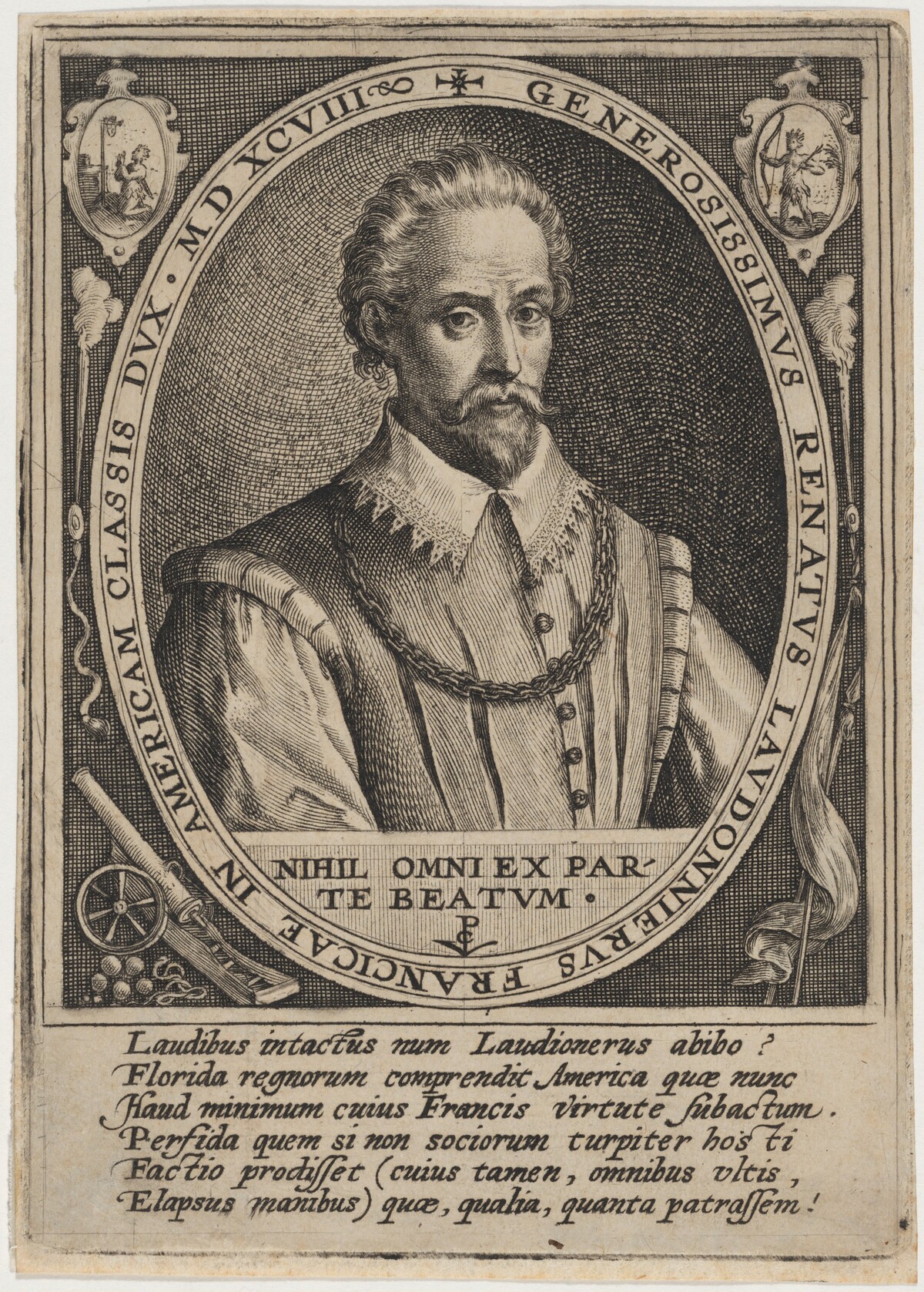 Rene de Laudonniere by Crispijn de Passe I