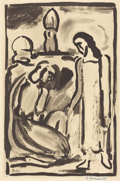Christ et Sainte Femme