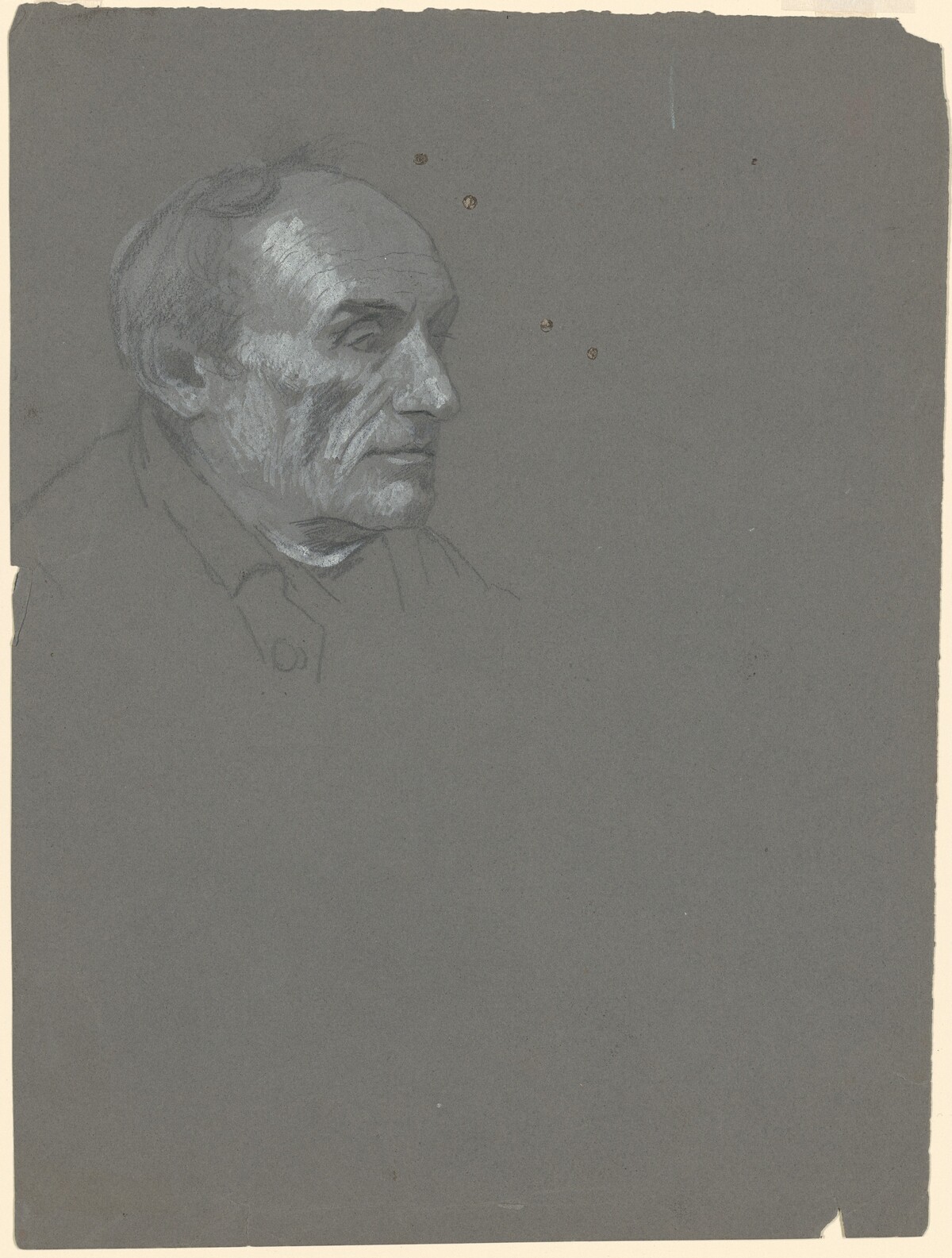 Head of a Man by Enoch Wood Perry, Jr.