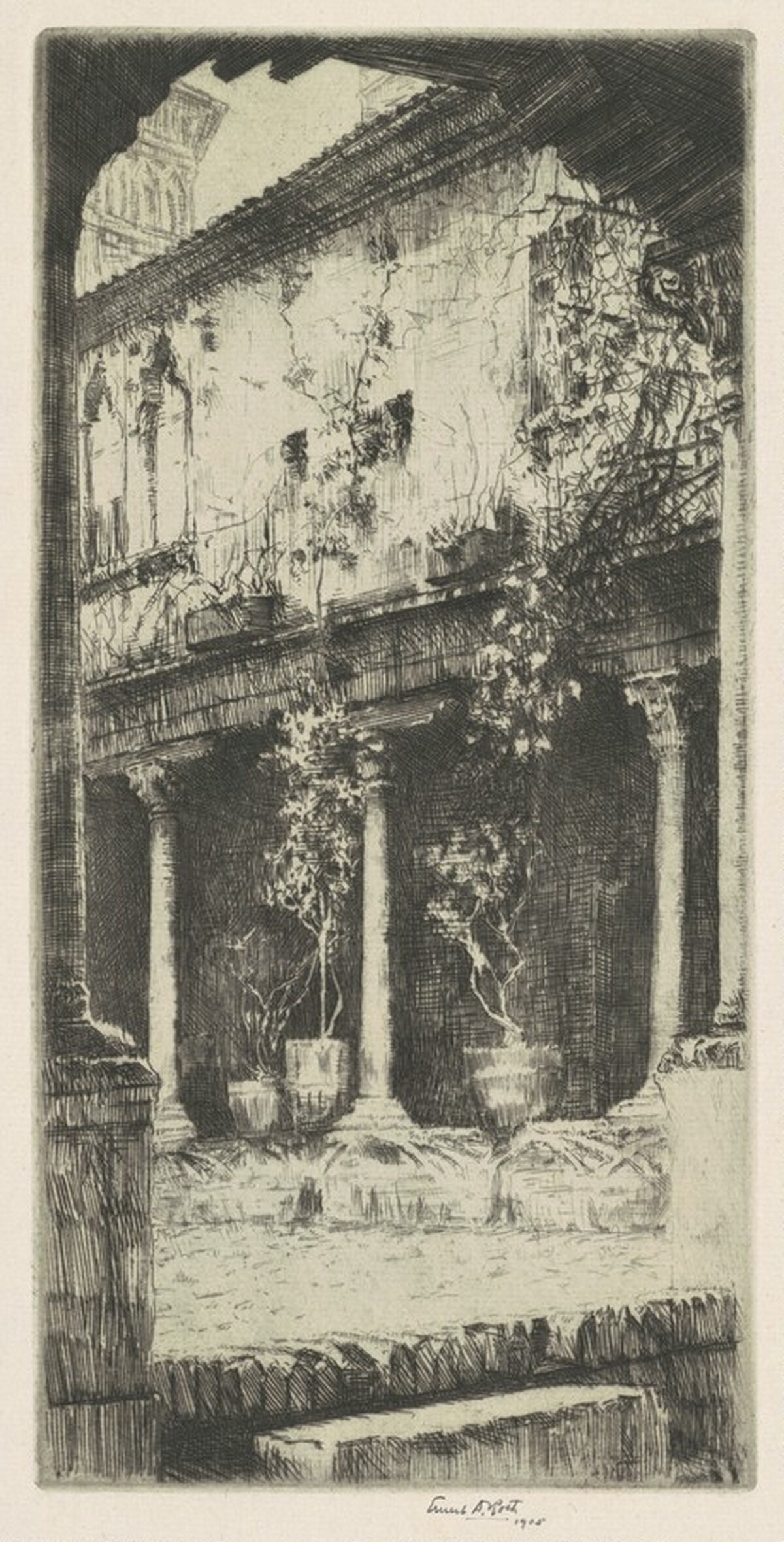 San Gregario, Venice by Ernest D. Roth