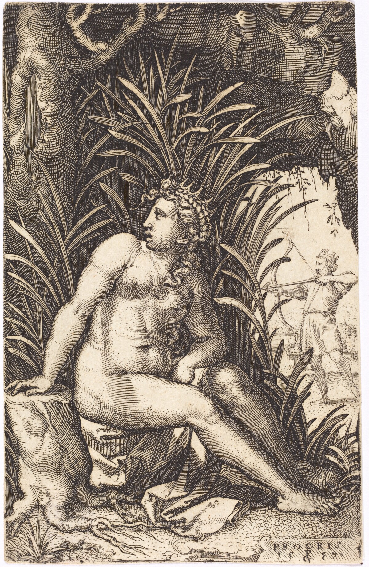 Procris by Georg Pencz