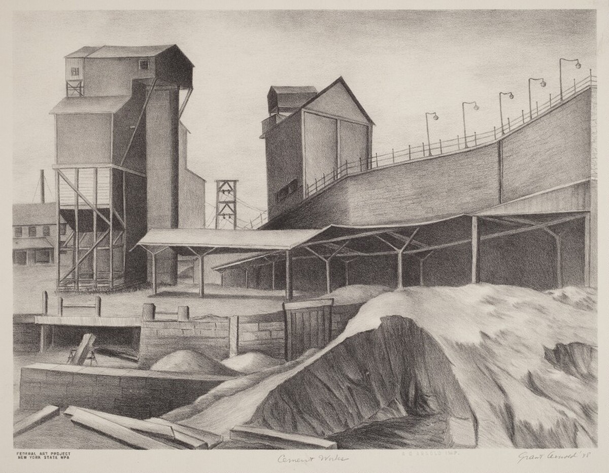 Cement Works by A. Grant Arnold