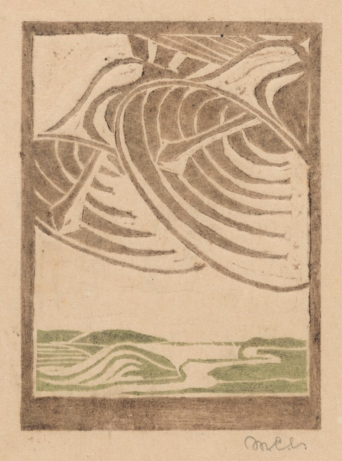 Two Bells by M.C. Escher
