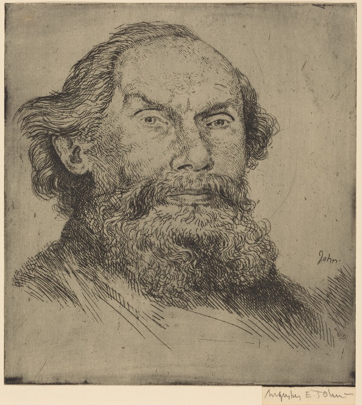 Benjamin Waugh by Augustus John