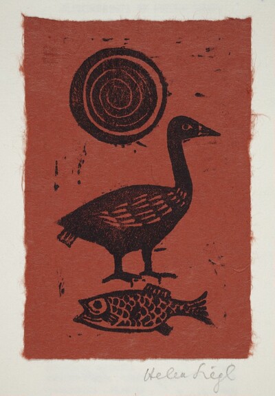 Concentric Circles, Goose, and Fish
