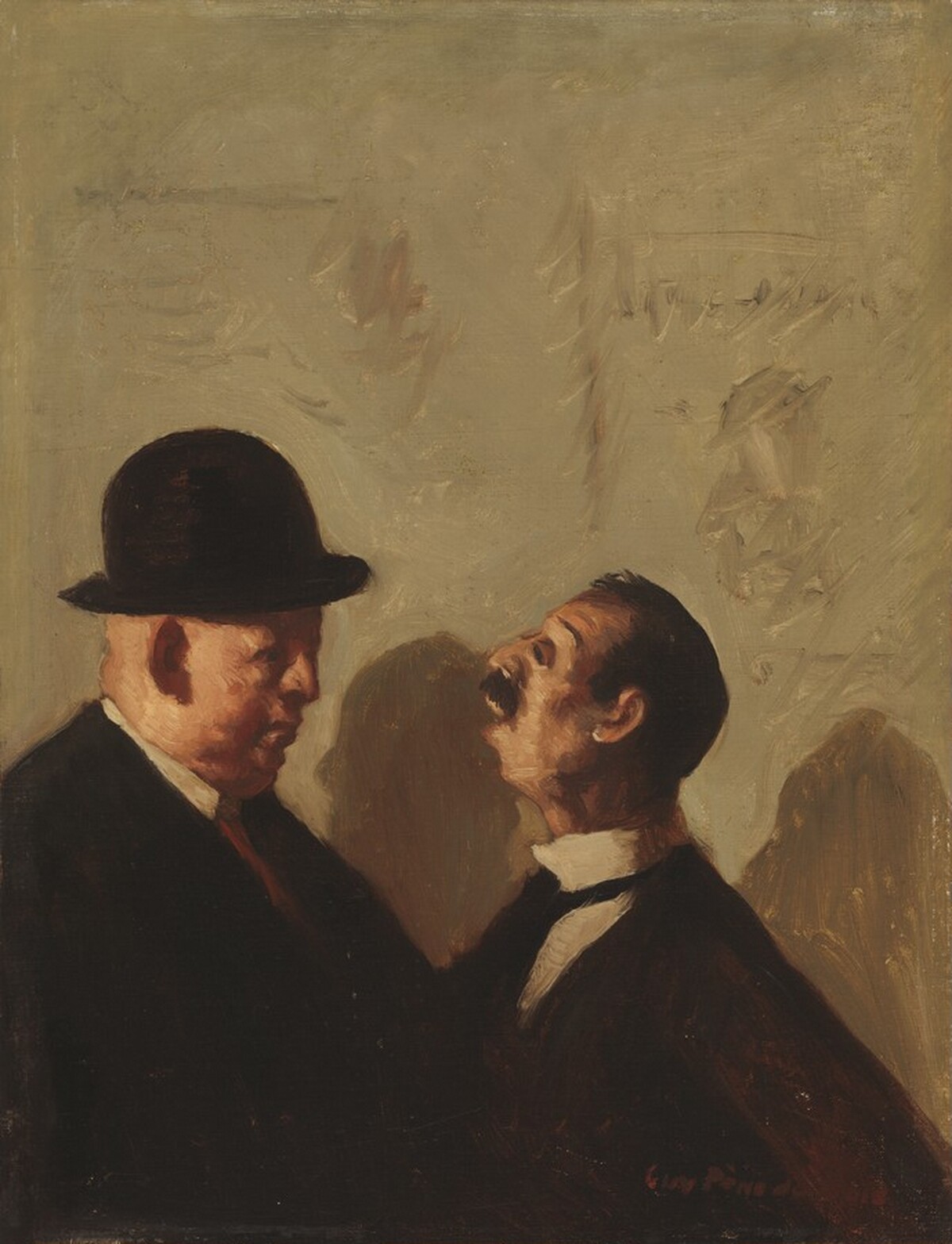 The Politicians by Guy Pène du Bois