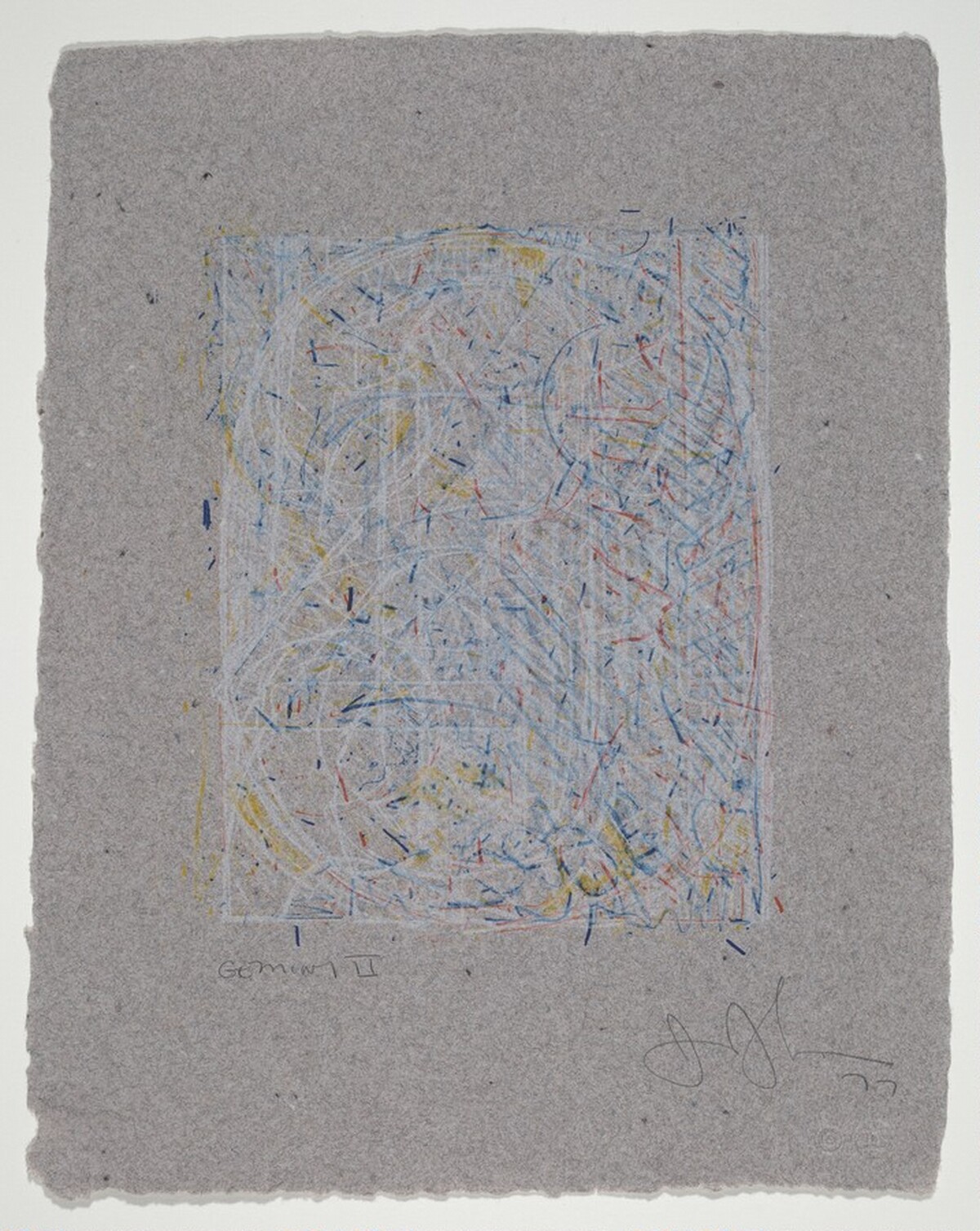 0 through 9 by Jasper Johns