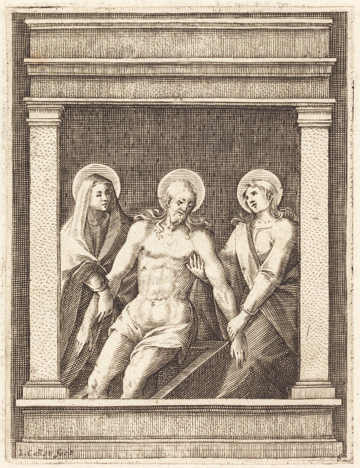 Lamentation by Jacques Callot